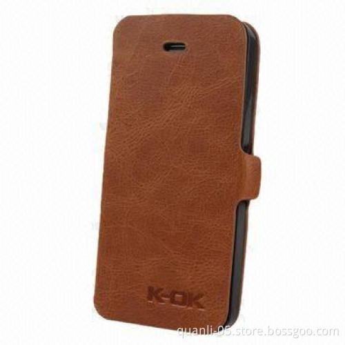 PU Cases for iPhone 5, Various Colors are Available